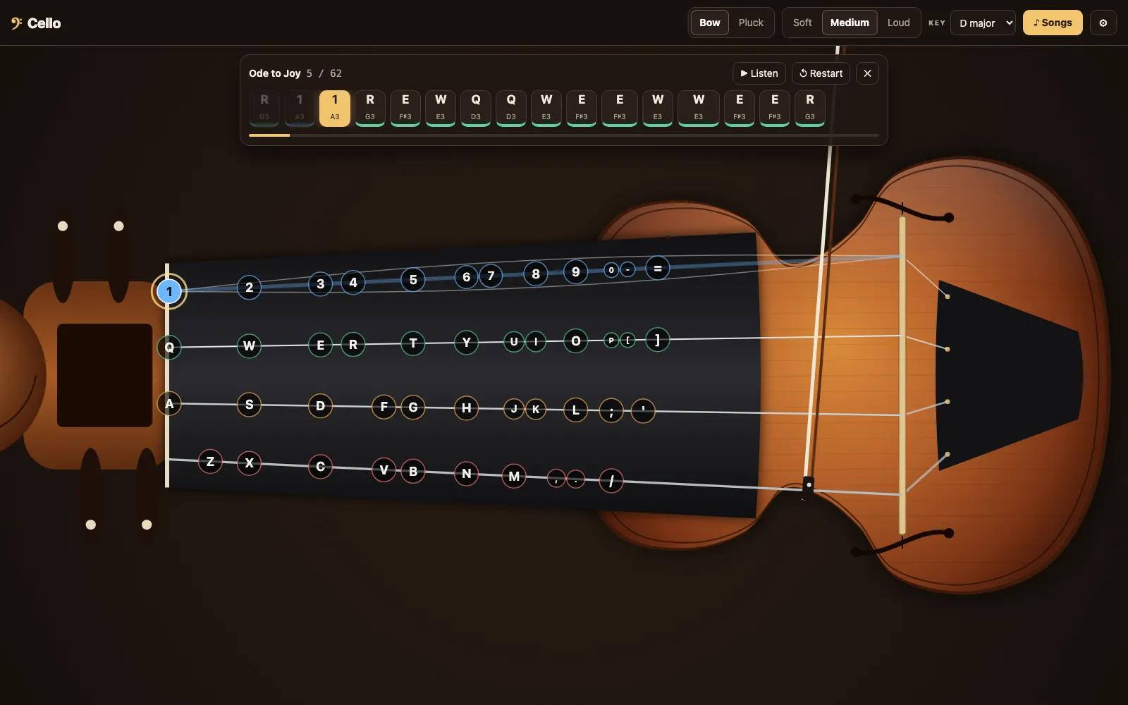 Cello screenshot
