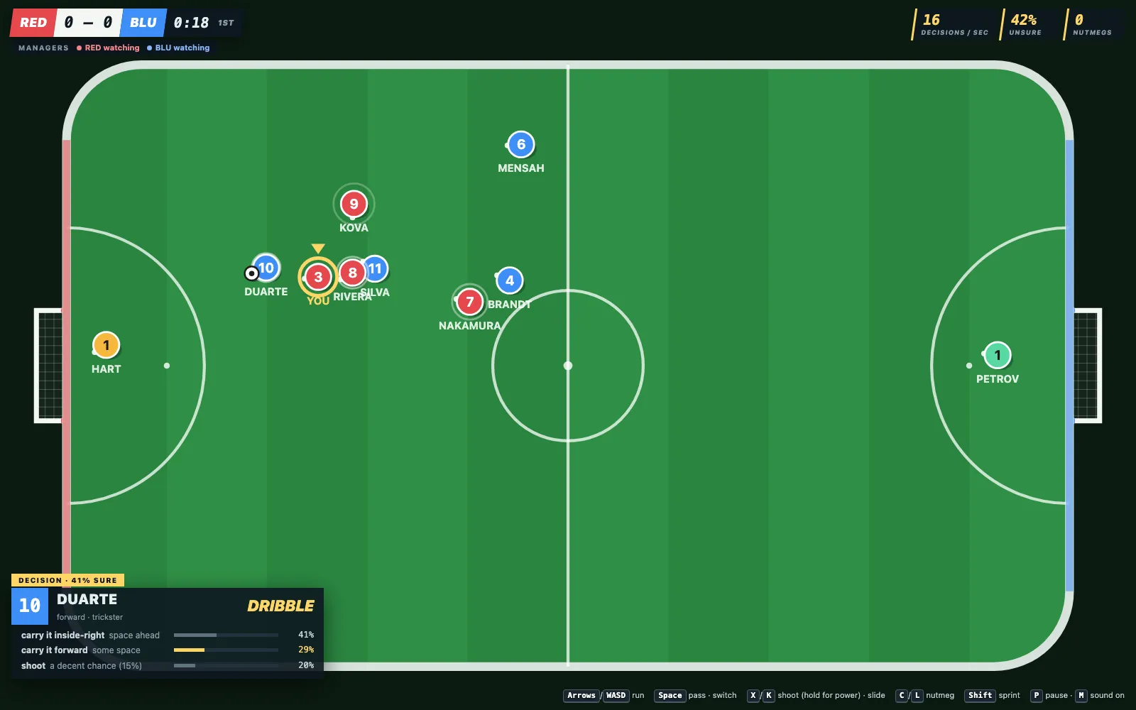 Nutmeg screenshot